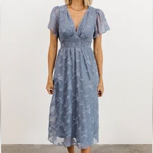 Baltic Born June Smocked Midi Dress